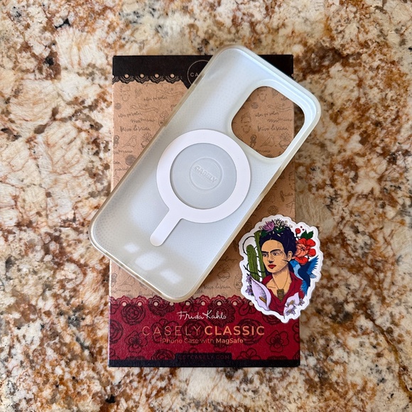 CASLEY X FRIDA KAHLO | Limited Edition Dotted Skull Case for iPhone 14 Pro - Picture 5 of 7